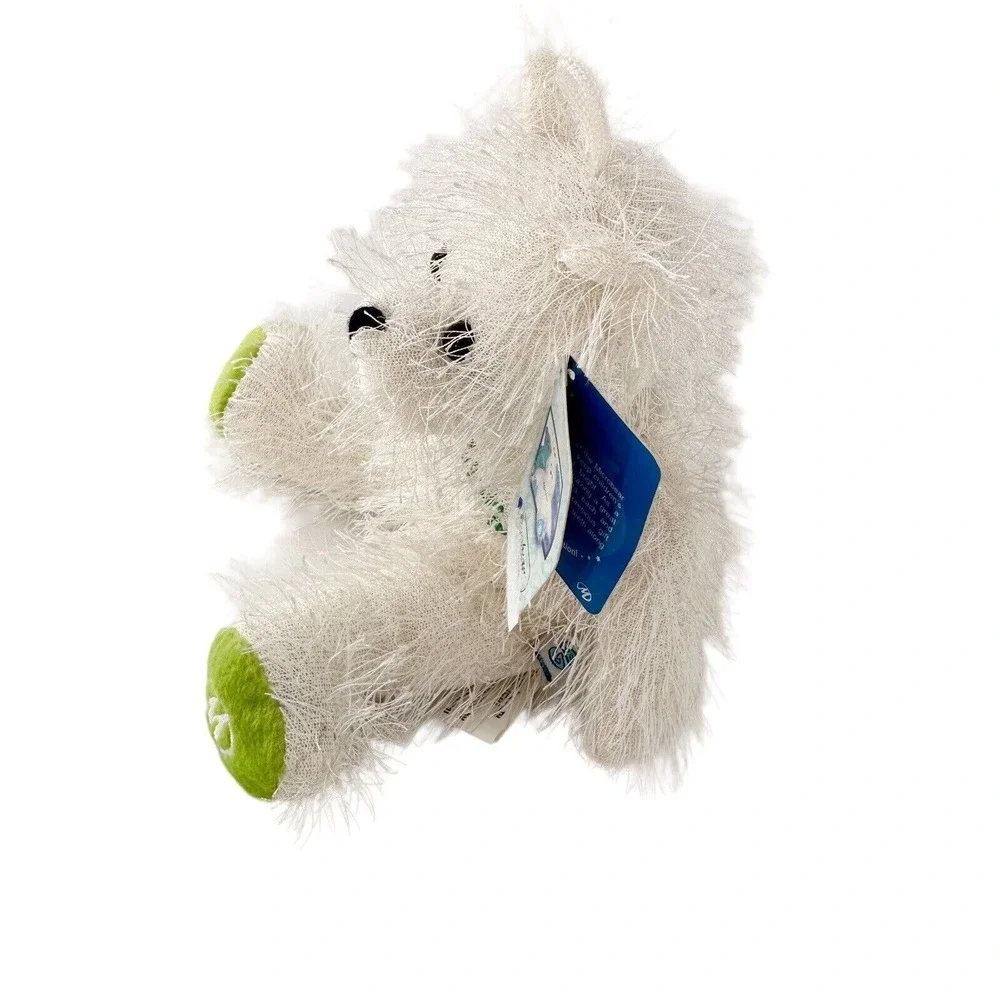 Microbear Collection White Plush Bear Jointed‎ Promotional Long Hair Toothpaste
